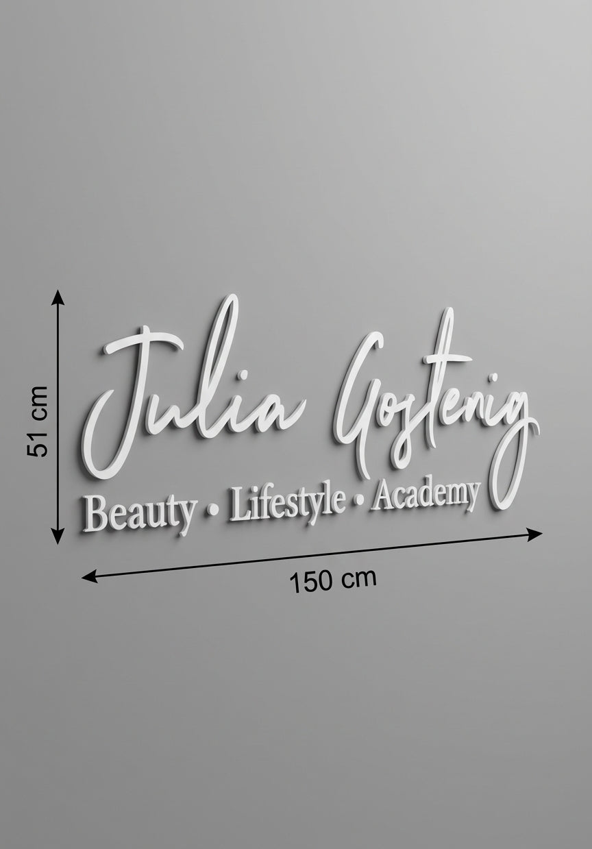 3D Logo Julia Julia Gostenig Beauty&Lifestyle
