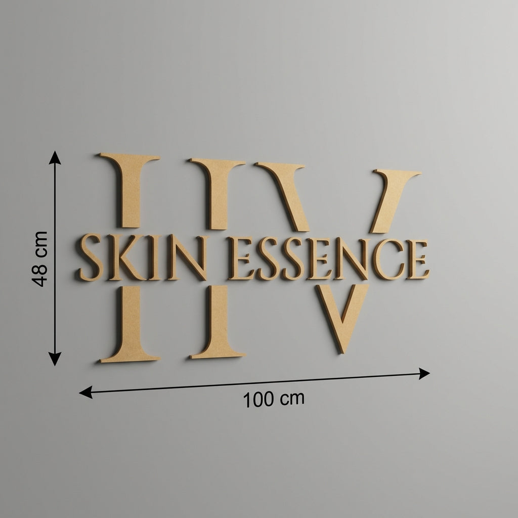 3D Logo Heike Kosmetikstudio