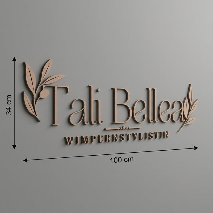 3D Logo Chantal Talibellea