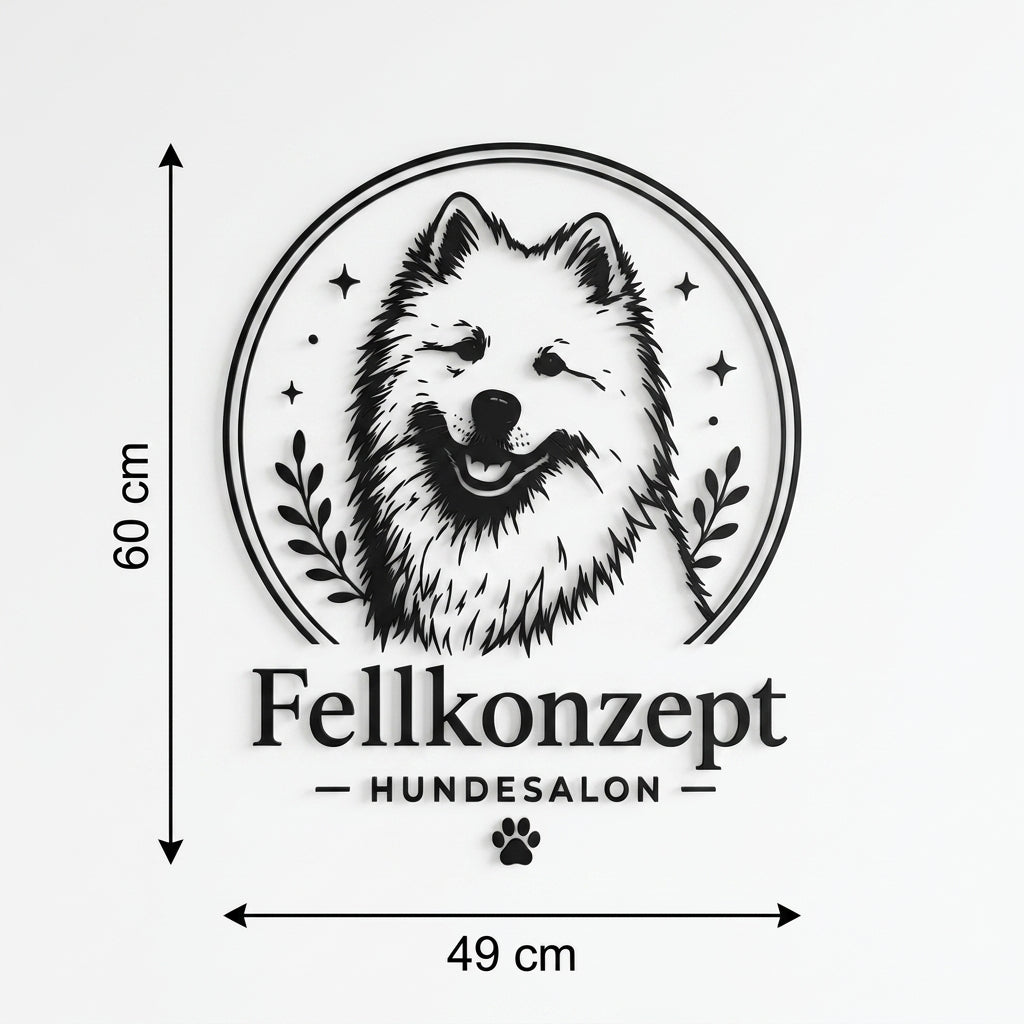 3D Logo Alicia Karolin Fellkonzept