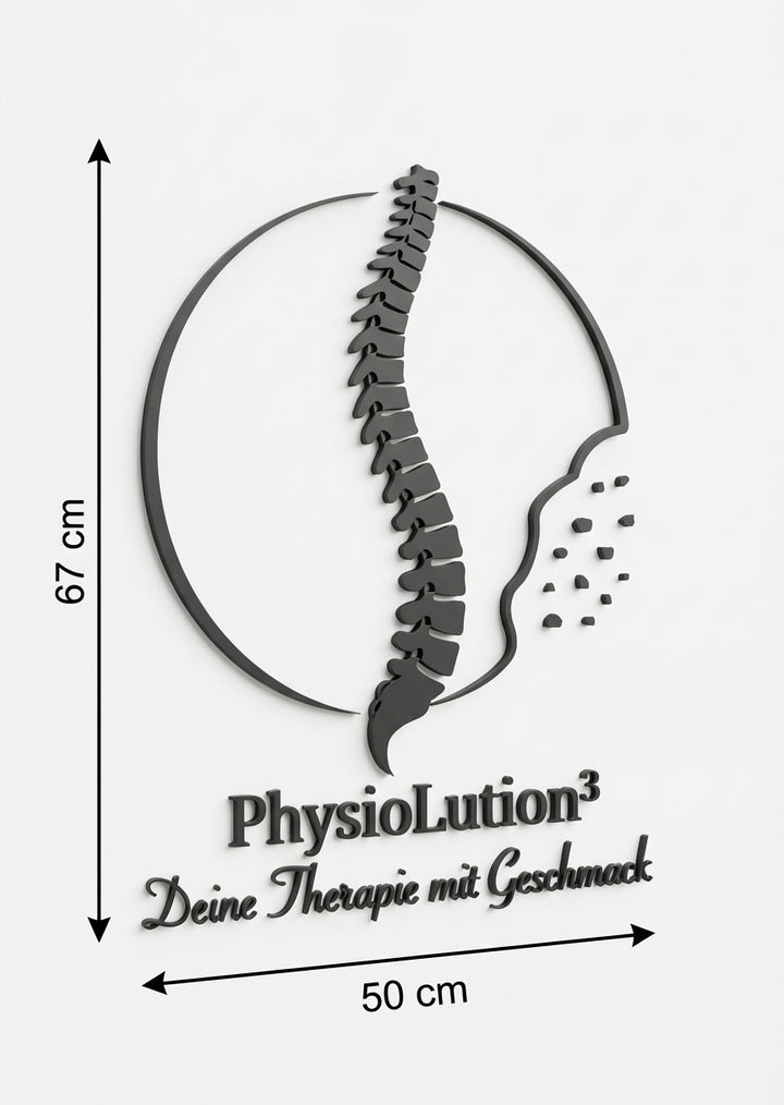3D Logo Leah PhysioLution³