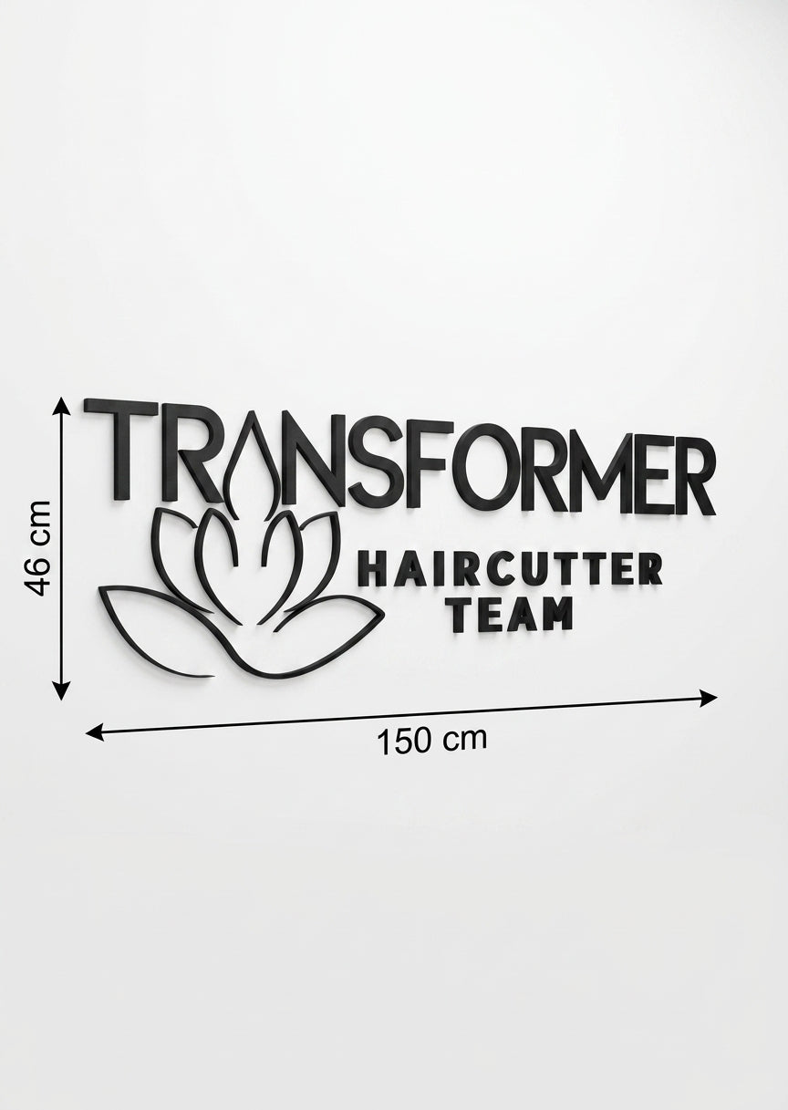 3D Logo Gréta Transformer Haircutter GmbH