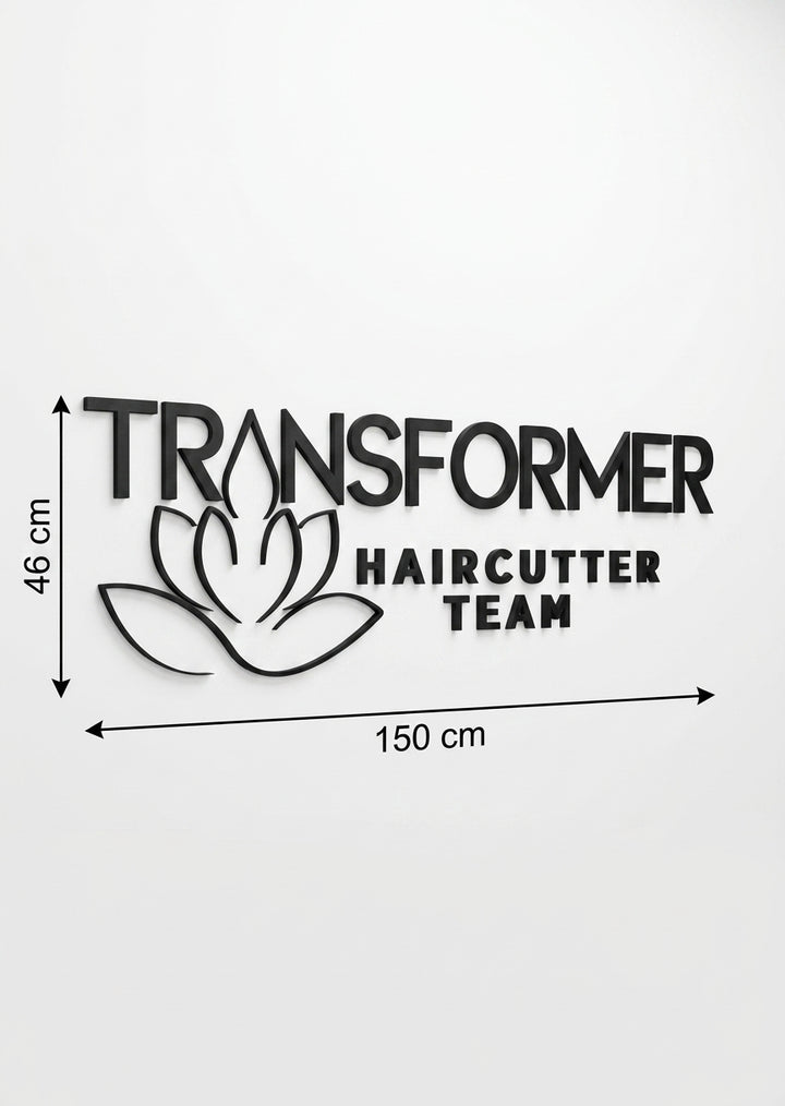 3D Logo Gréta Transformer Haircutter GmbH