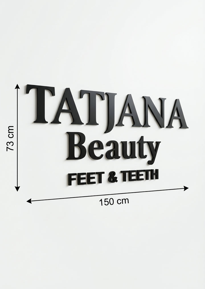 3D Logo Tatjana Tatjana Beauty FEET & TEETH