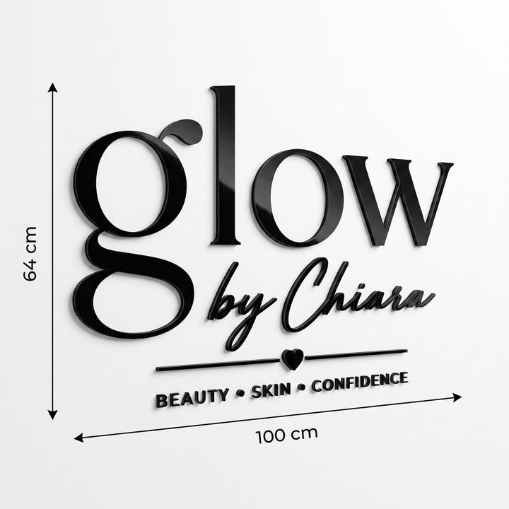 3D Logo Chiara Glowbychiara