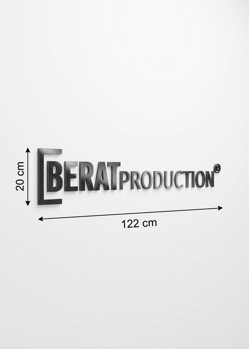 3D Logo Mervan Özbek