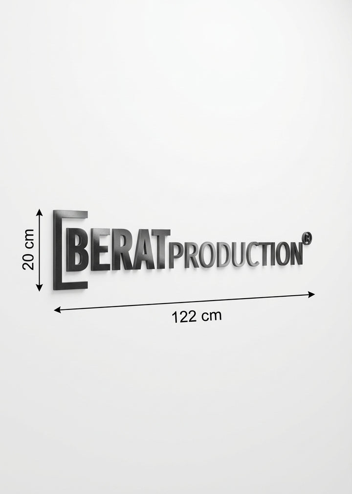3D Logo Mervan Özbek