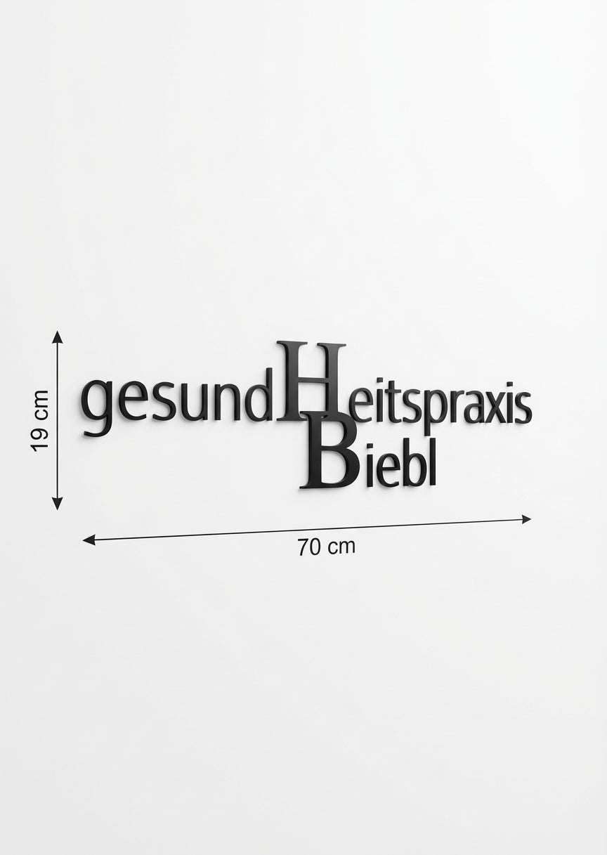 3D Logo Heike Gesundheitspraxis Biebl