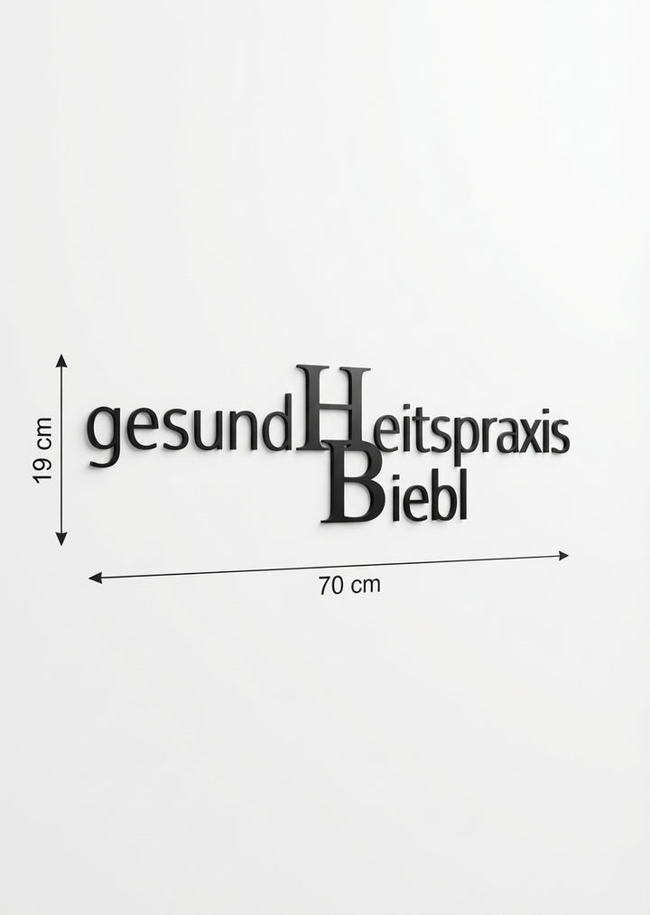 3D Logo Heike Gesundheitspraxis Biebl