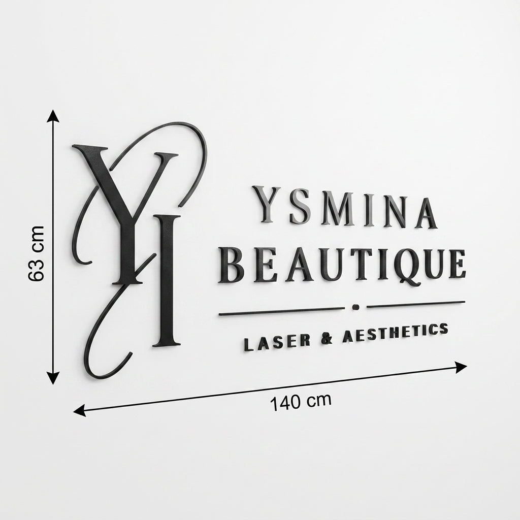 3D Logo Yasemin YSMINA BEAUTIQUE