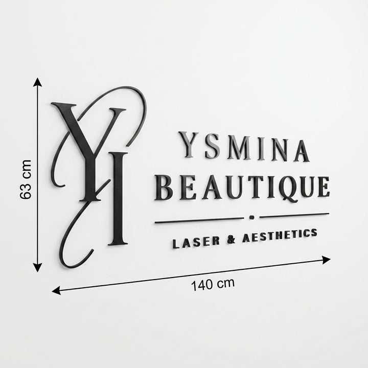 3D Logo Yasemin YSMINA BEAUTIQUE