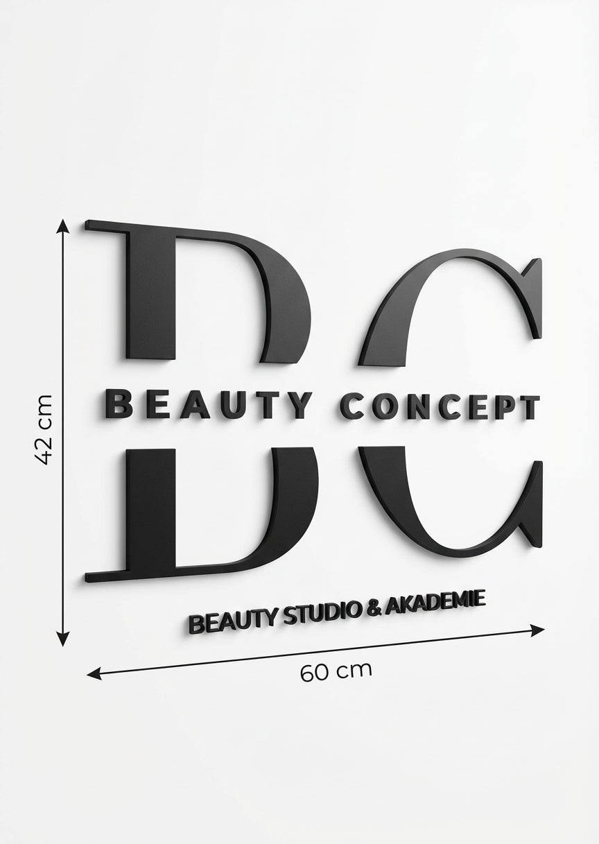 3D Logo Jessica Beauty Concept