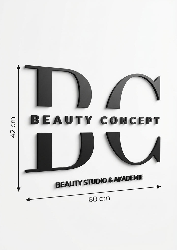 3D Logo Jessica Beauty Concept