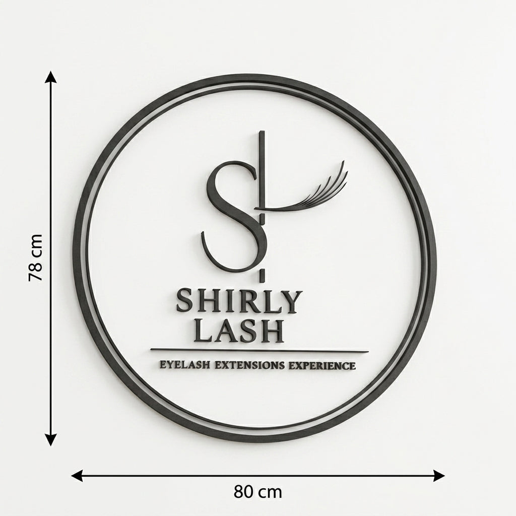 3D Logo Shirly Shirly Lash