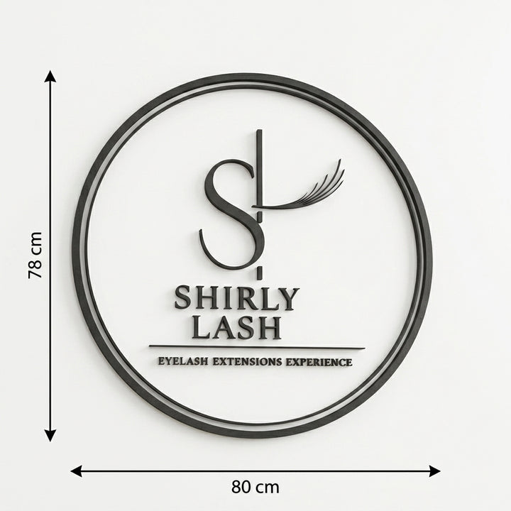 3D Logo Shirly Shirly Lash
