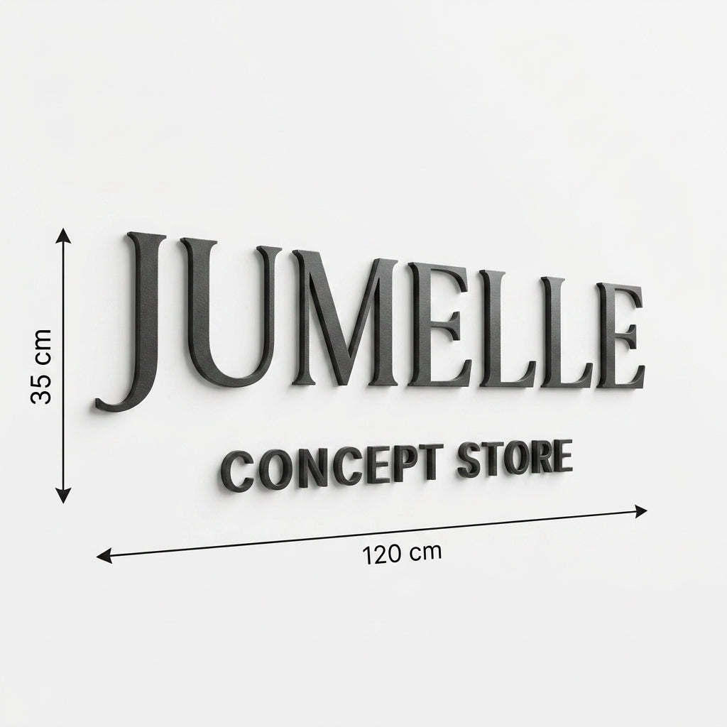 3D Logo Julie Jumelle Concept Store eGbr