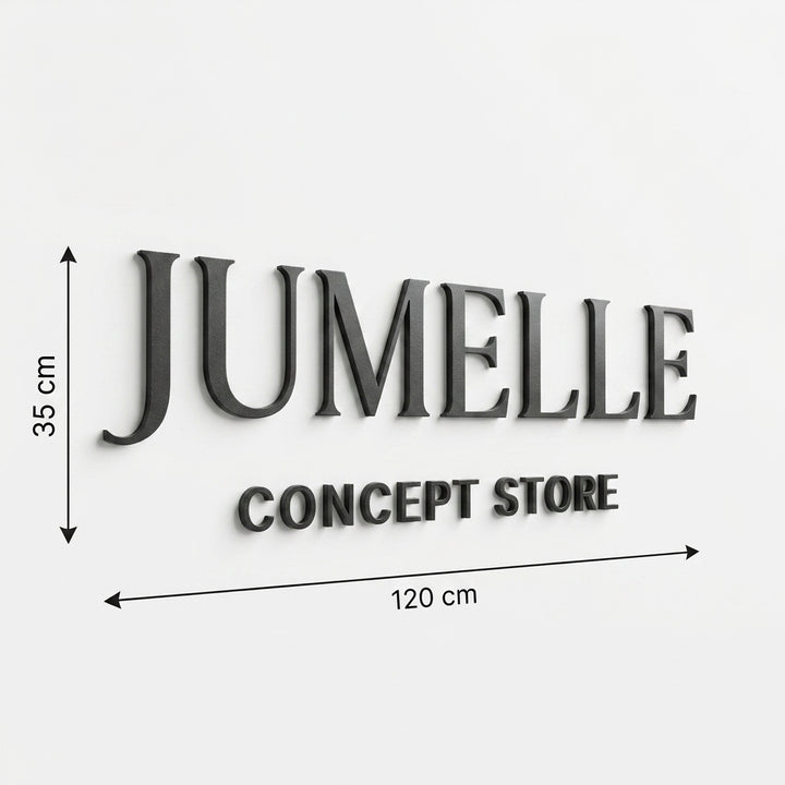 3D Logo Julie Jumelle Concept Store eGbr