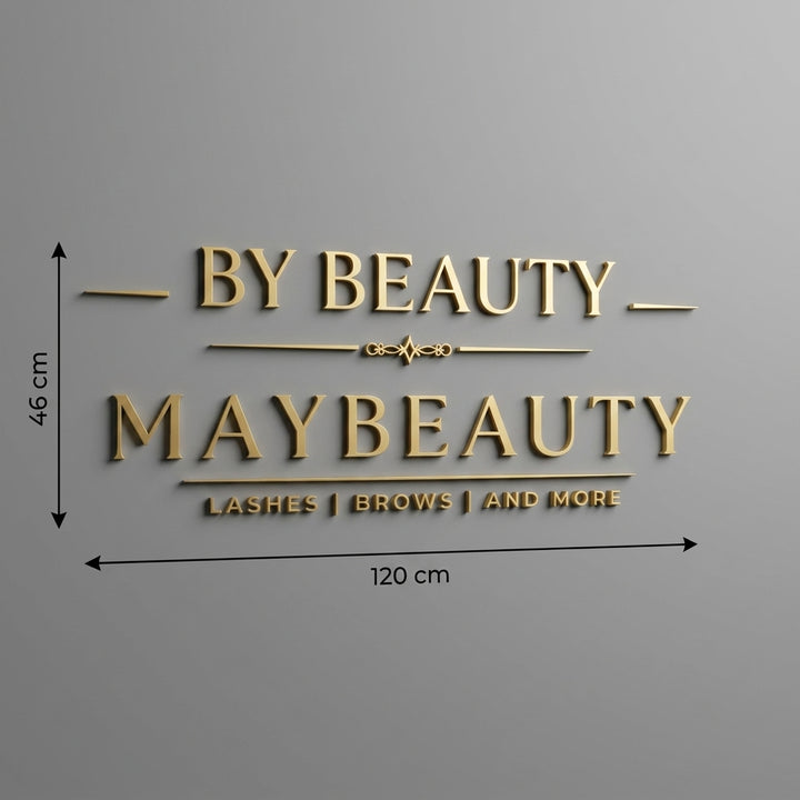 3D Logo Büsra BYBeauty