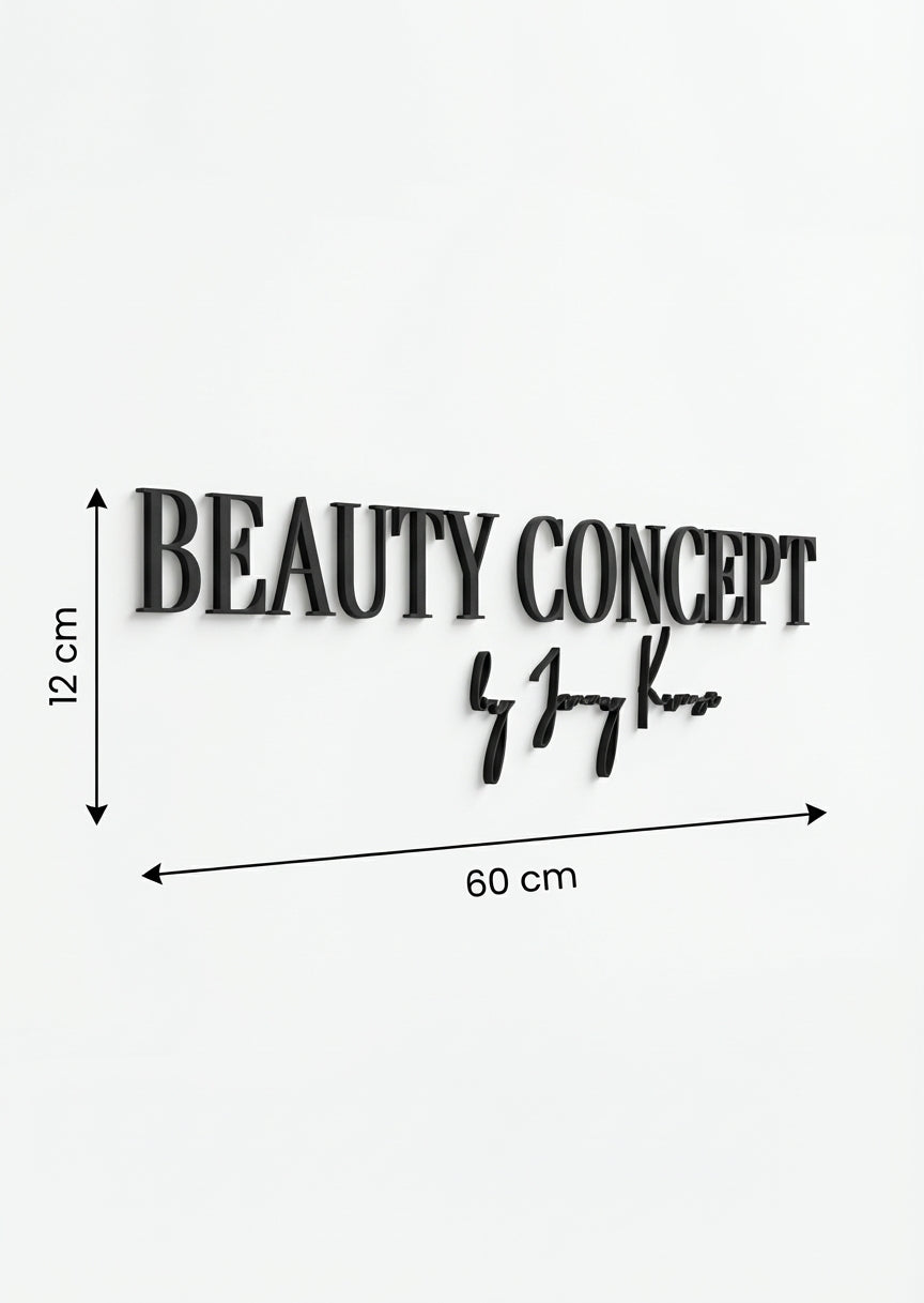 3D Logo Jenny Beauty Concept Store