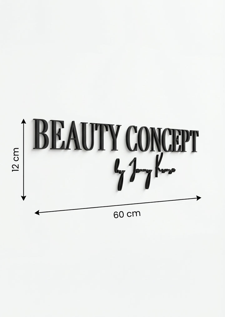 3D Logo Jenny Beauty Concept Store