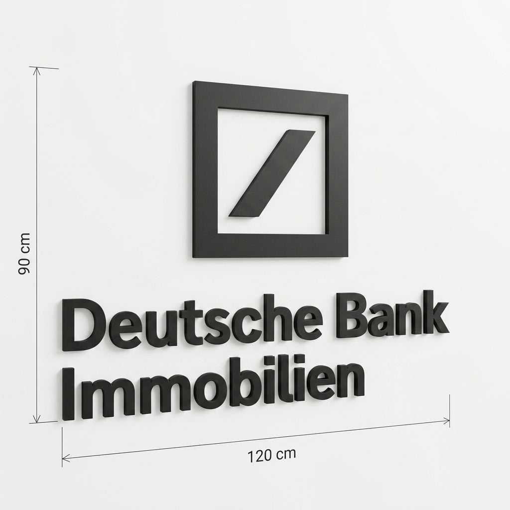 3D Logo Christin Deutsche Bank Immobilien