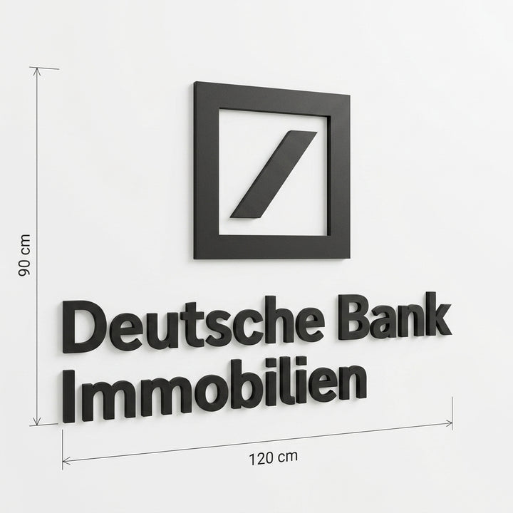 3D Logo Christin Deutsche Bank Immobilien