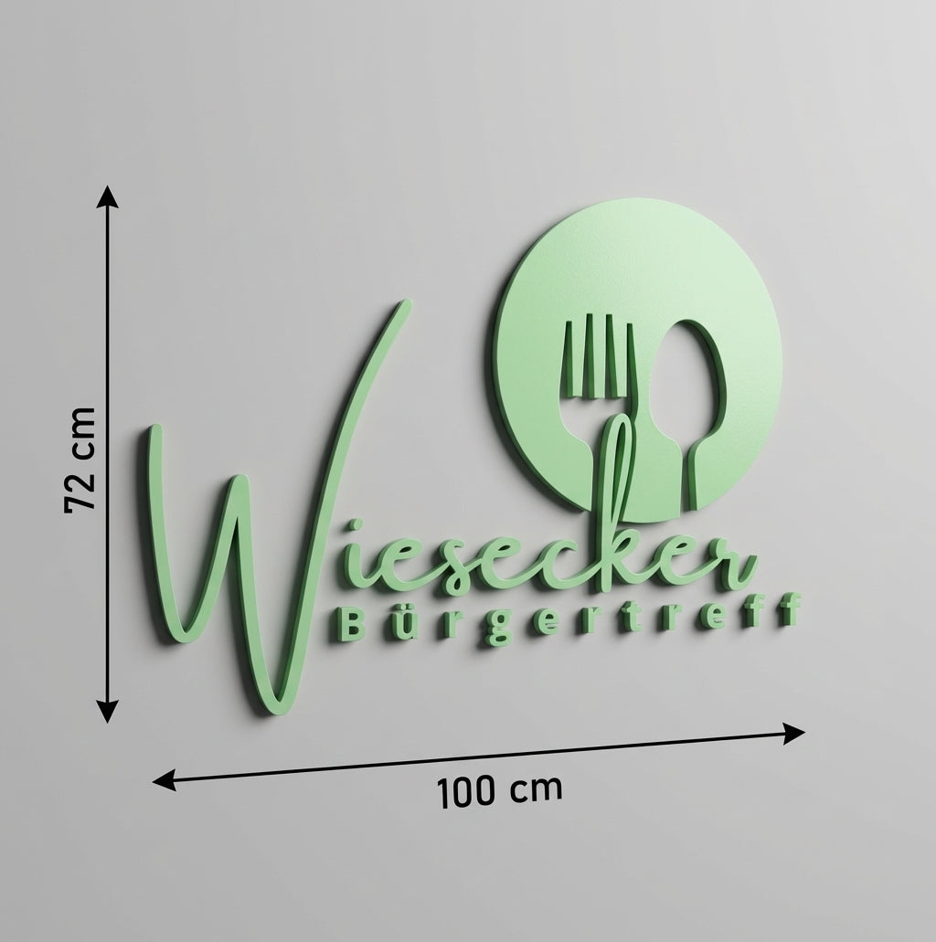 3D Logo Burka Wiesecker Bürgertreff