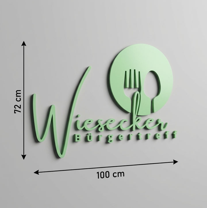 3D Logo Burka Wiesecker Bürgertreff