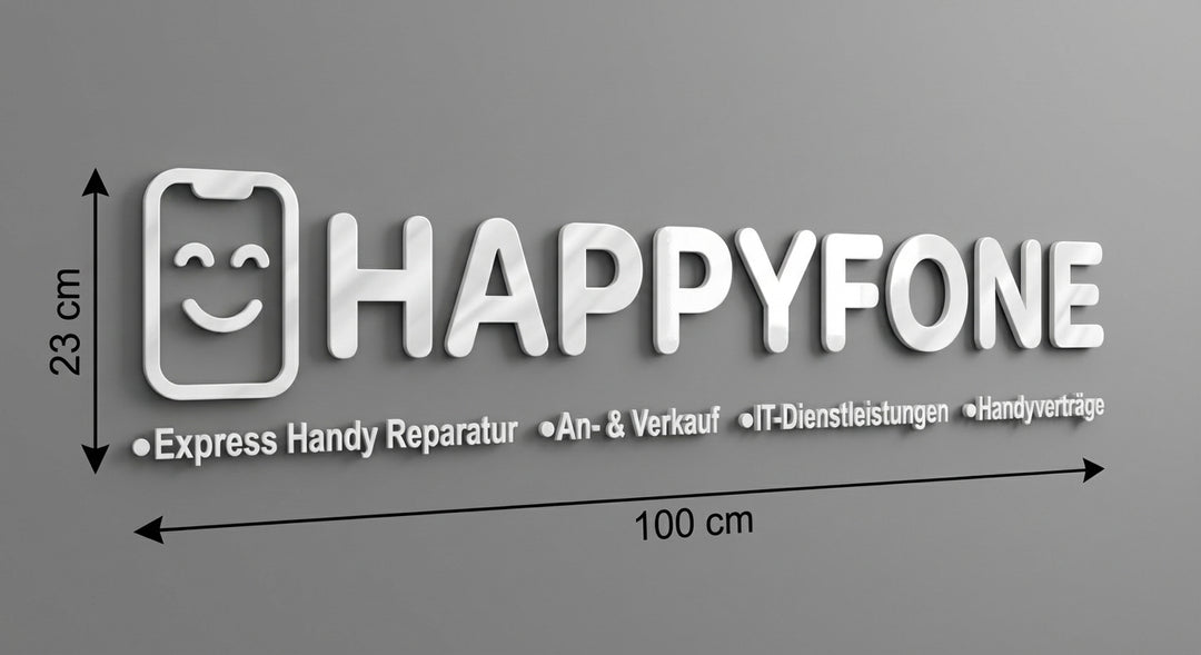 3D Logo Sahin Happy Fone
