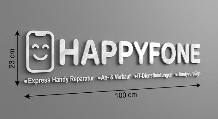 3D Logo Sahin Happy Fone