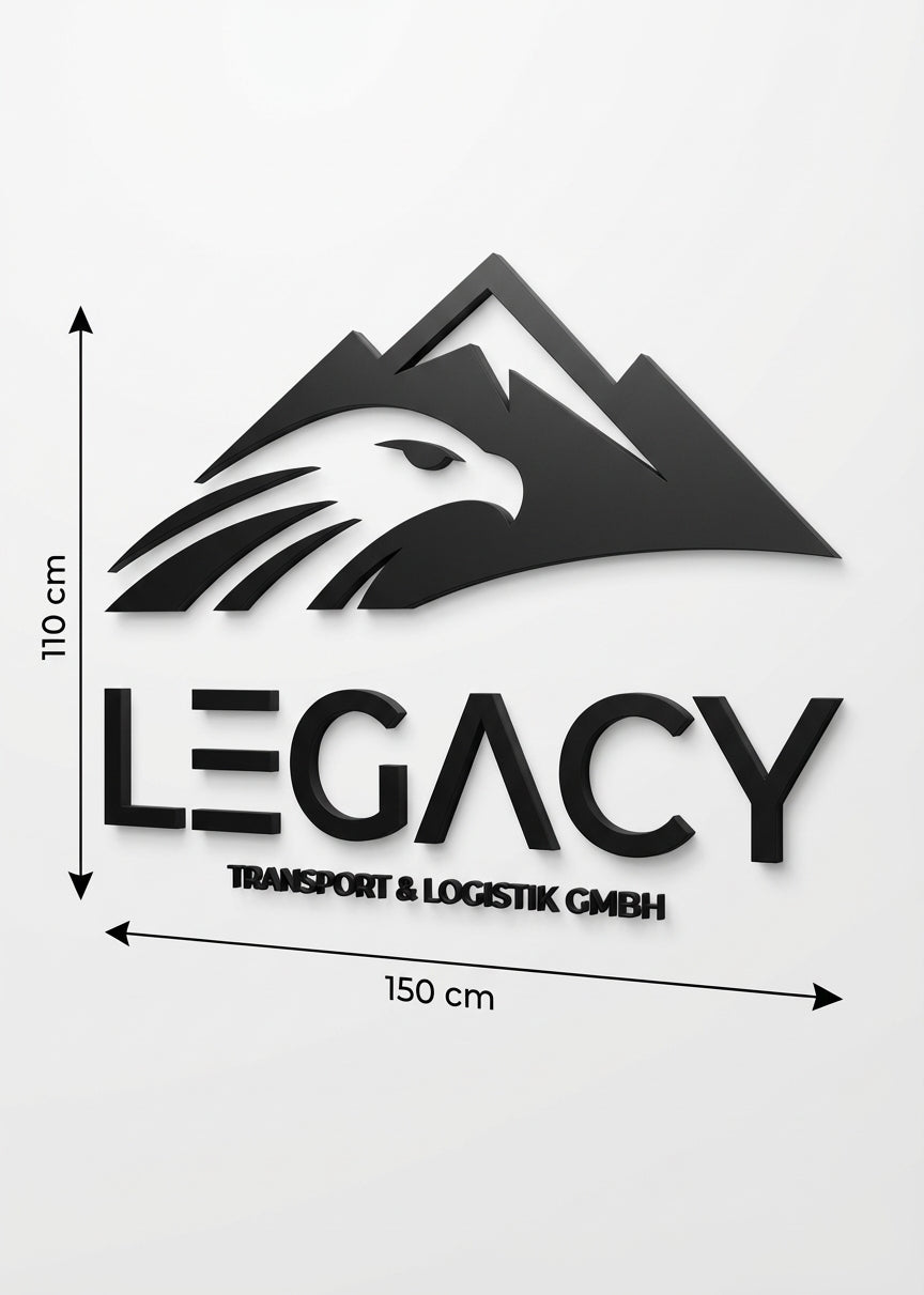 3D Logo Gentrit Legacy Transport & Logistik GmbH