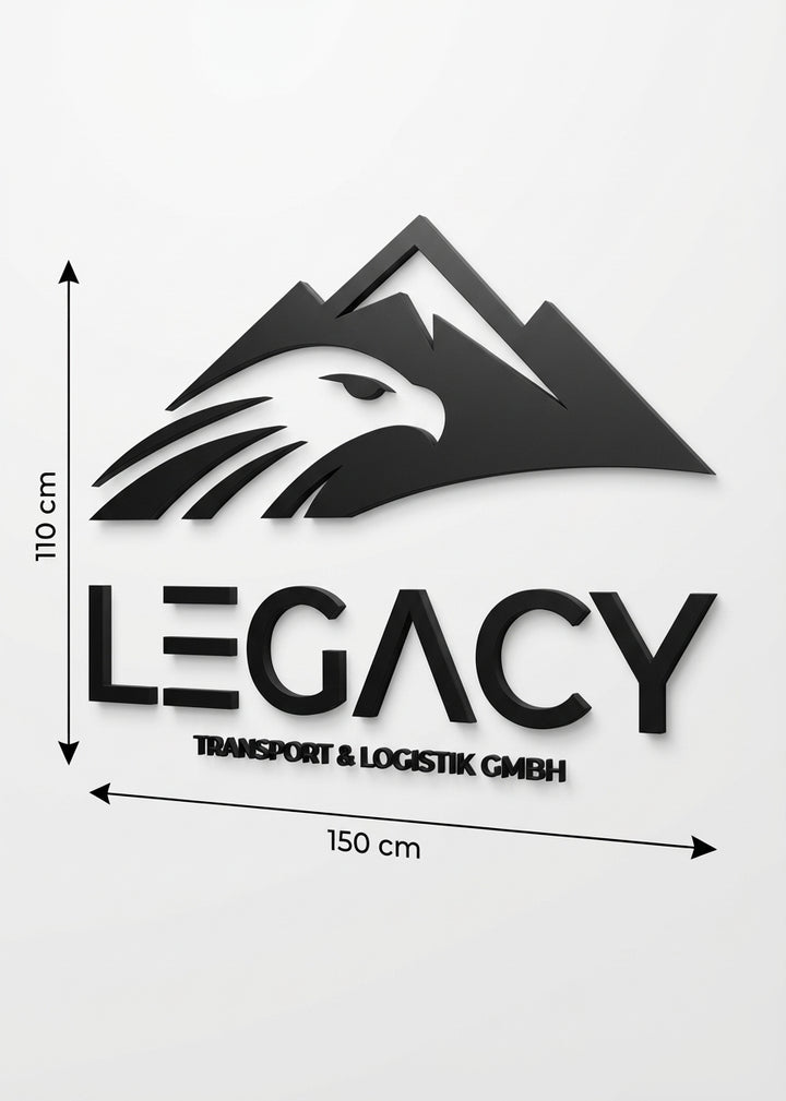 3D Logo Gentrit Legacy Transport & Logistik GmbH