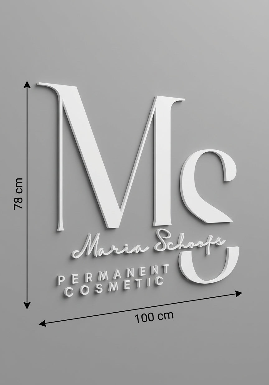 3D Logo Maria Maria Schoofs Permanent Cosmetic