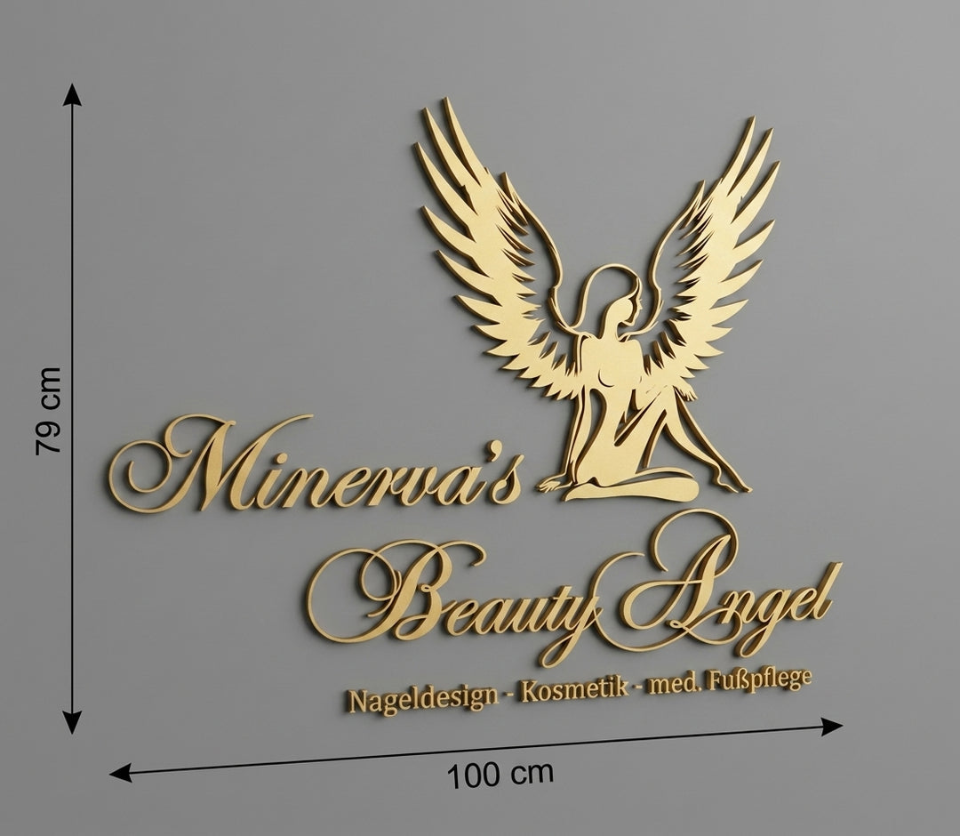 3D Logo Tania Minerva’s Beauty Angel