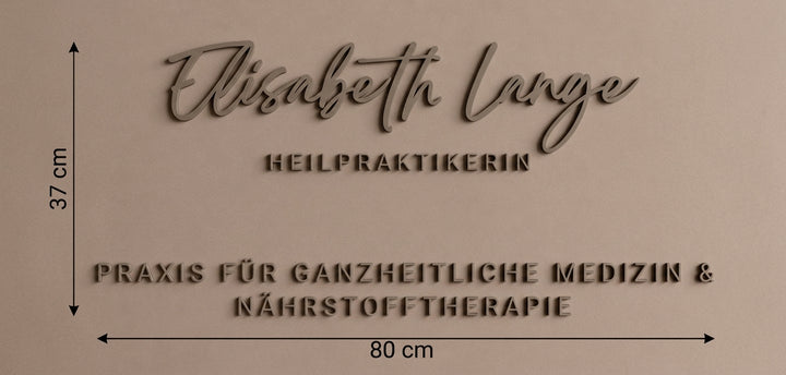 3D Logo Elisabeth Naturheilpraxis