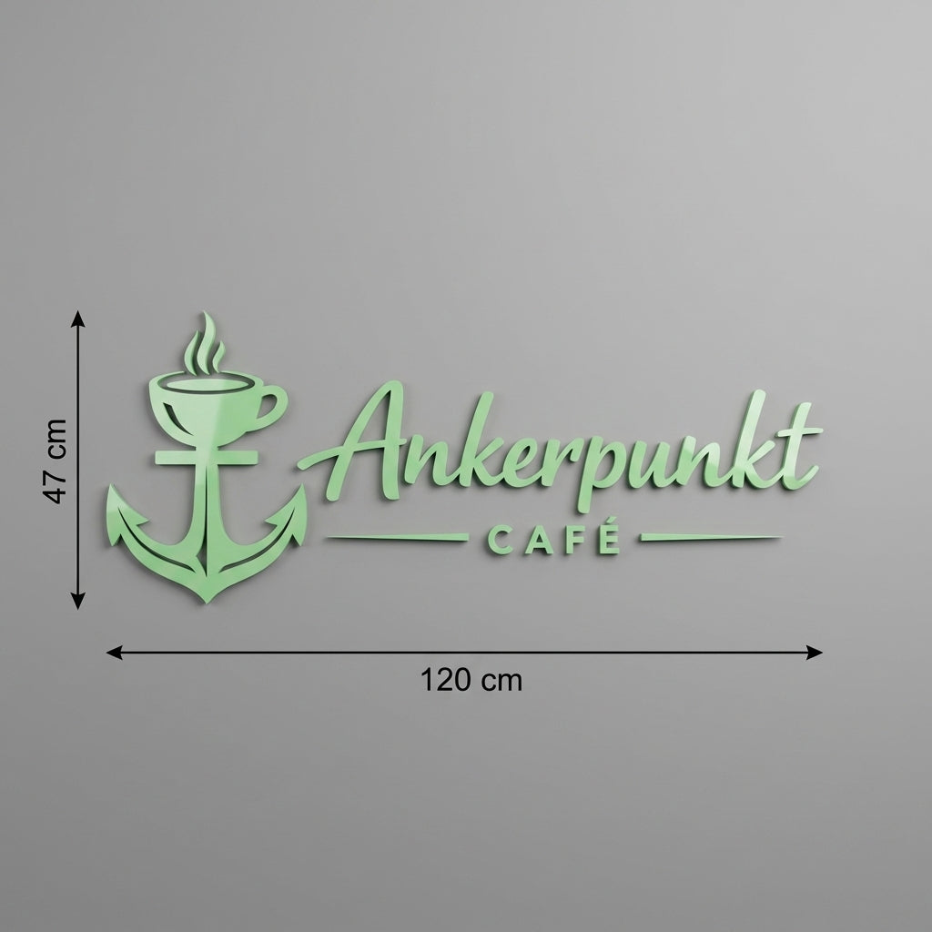 3D Logo Claudia Café
