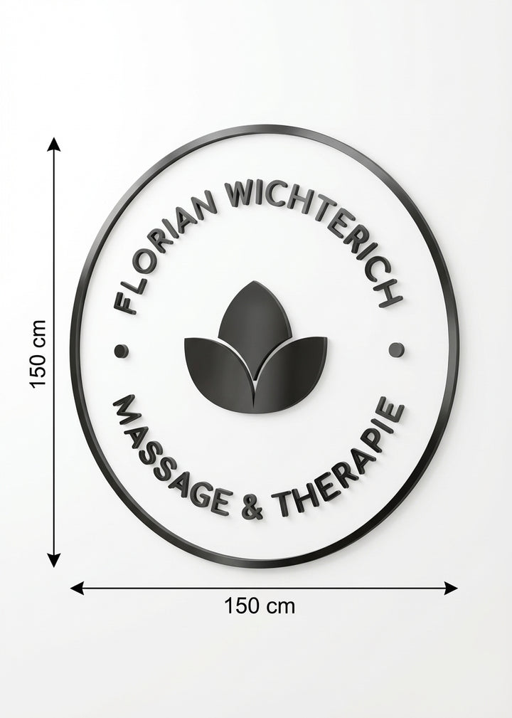 3D Logo Florian Massage-Wichterich