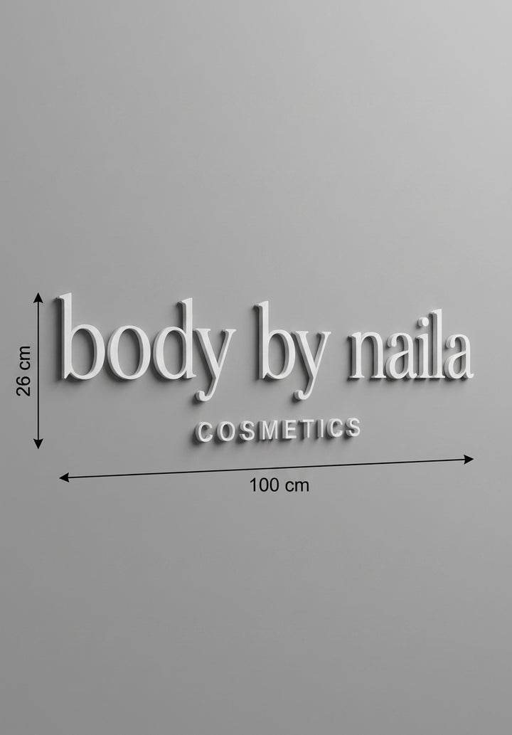 3D Logo Daniella Body by Naila