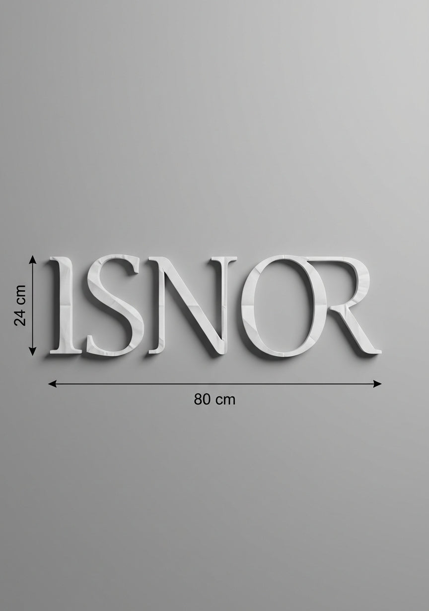 3D Logo Isaac - ISNOR