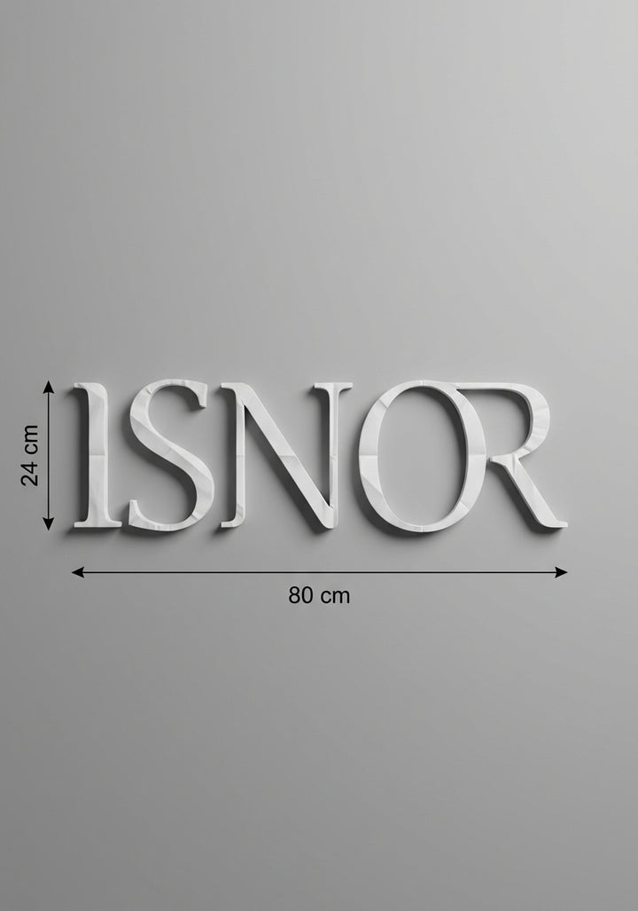 3D Logo Isaac - ISNOR