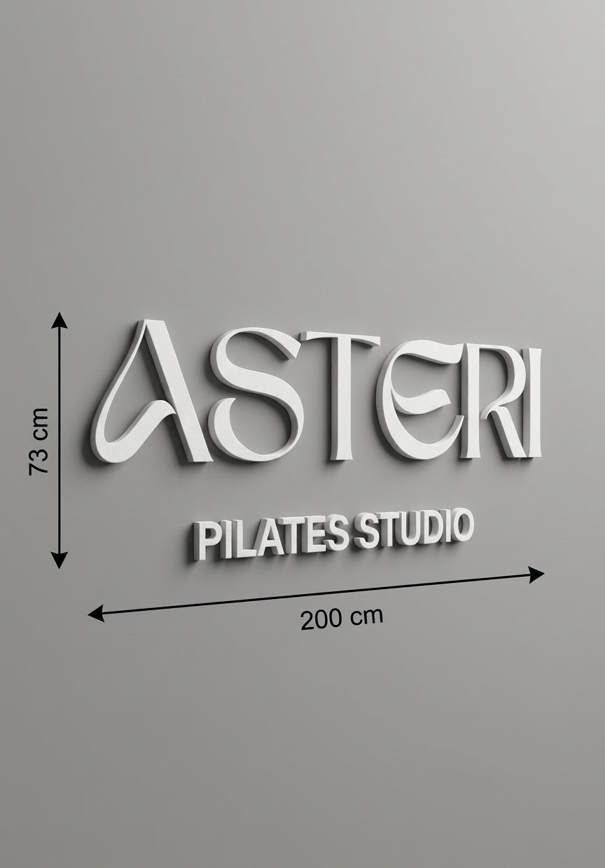 3D Logo Katharina Pilates Studio