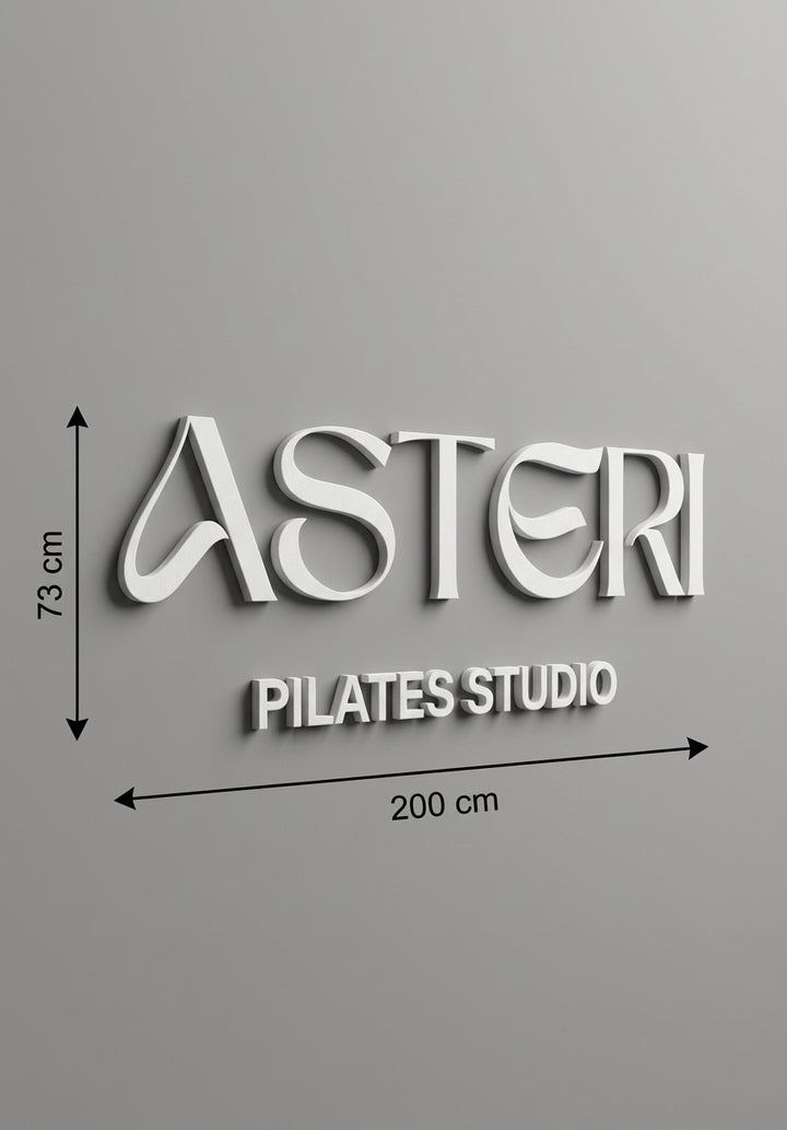 3D Logo Katharina Pilates Studio