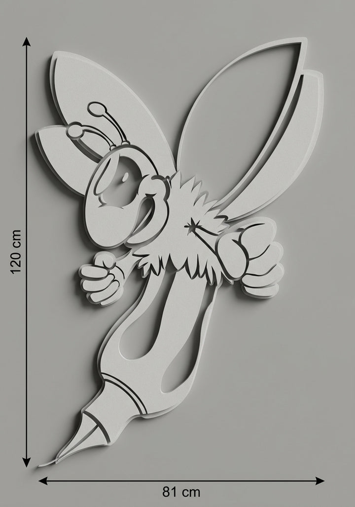 3D Logo Lucas - Stinging Bee Tattoo