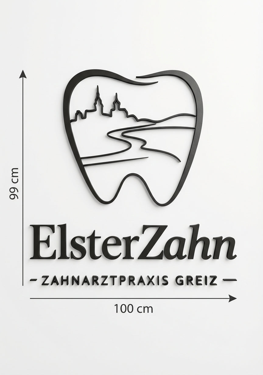 3D Logo Madlin - ElsterZahn