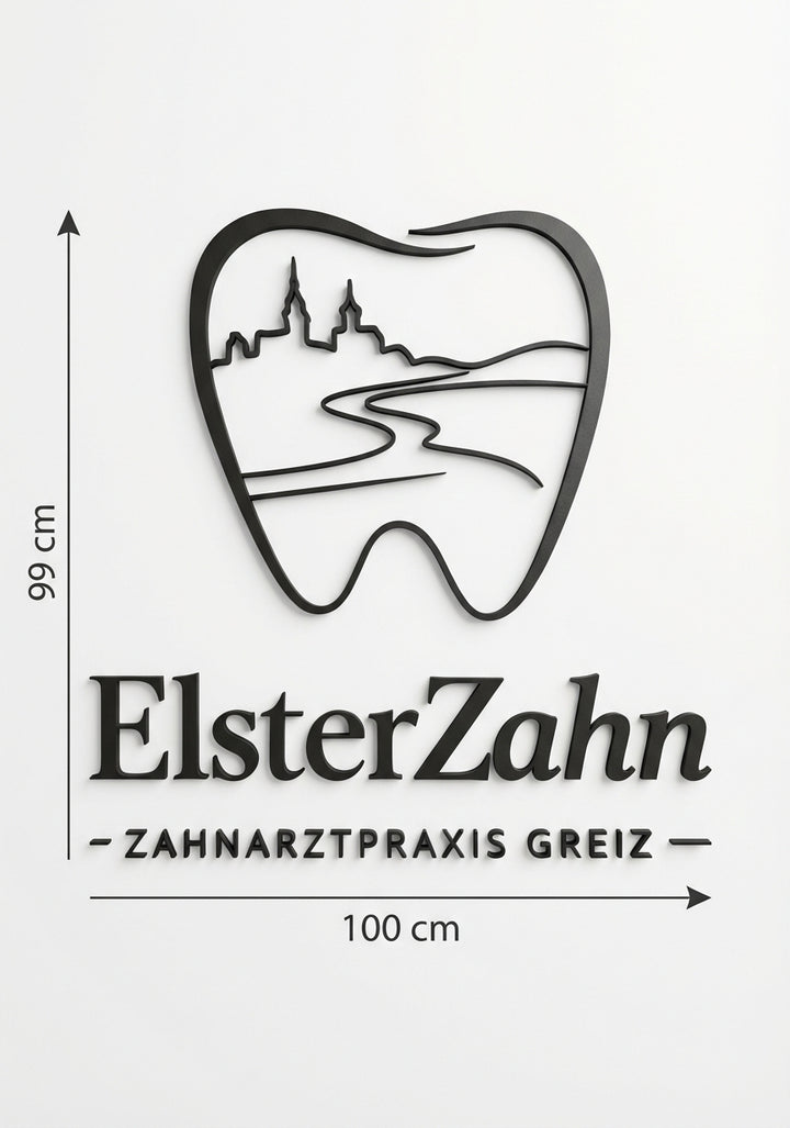3D Logo Madlin - ElsterZahn