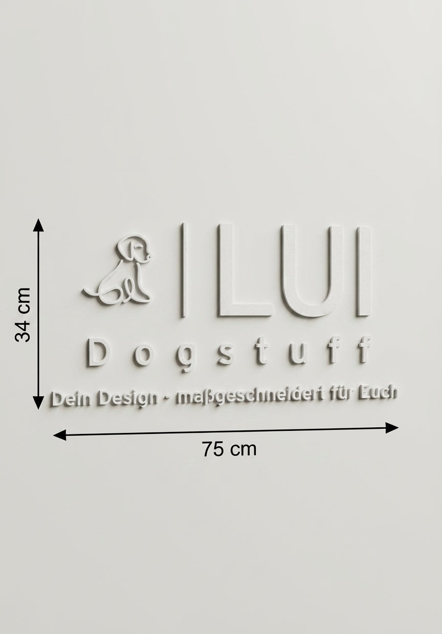 3D Logo Luisa LUI Dogstuff