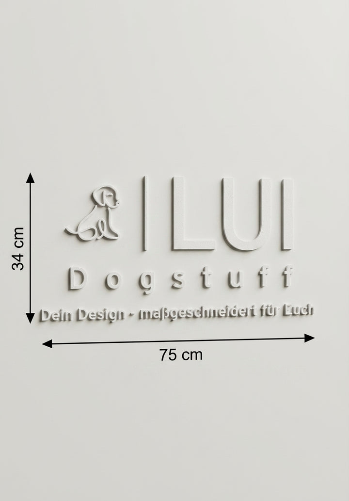 3D Logo Luisa LUI Dogstuff
