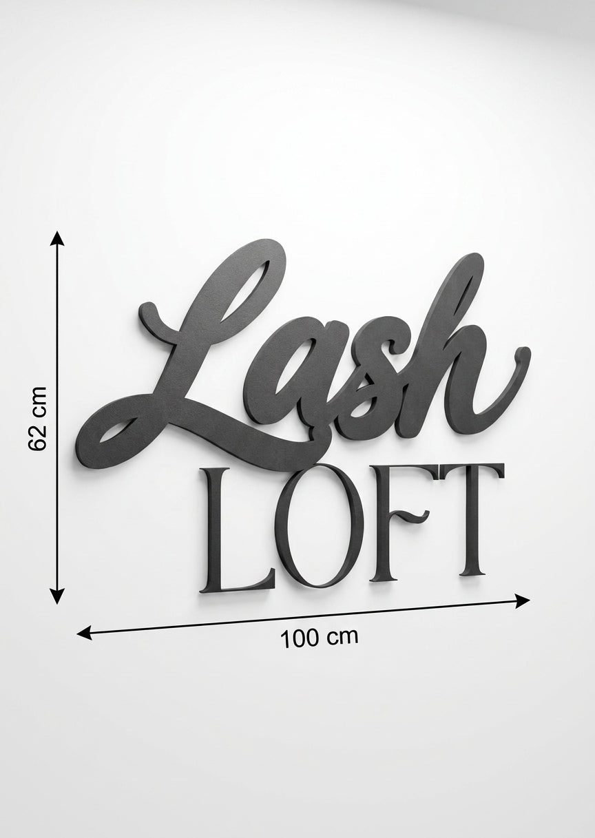 3D Logo selina lashloft magdeburg