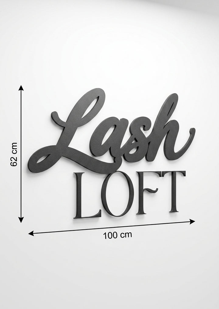 3D Logo selina lashloft magdeburg