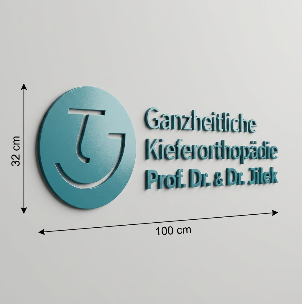 3D Logo Theresa Kieferorthopädie Dr. Theresa Jilek